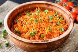 platos con arroz